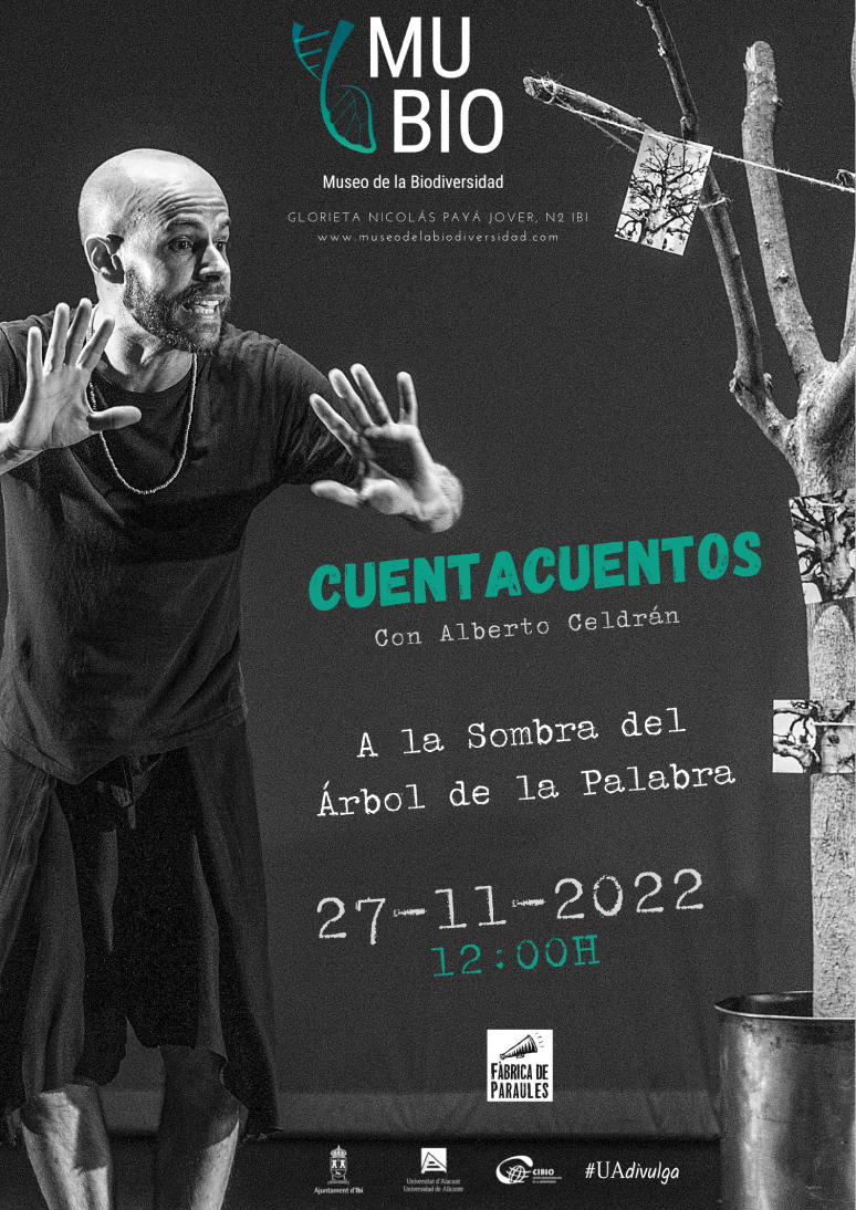 Cartel Cuentacuentos Alberto Celdrán